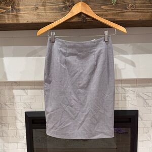 H&M Classic Gray Pencil Skirt